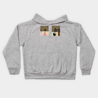 mr. and mrs. darling Kids Hoodie